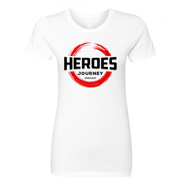Heroes Journey Podcast - Women's Premium T-shirt - White - S1VFPQ Thumbnail