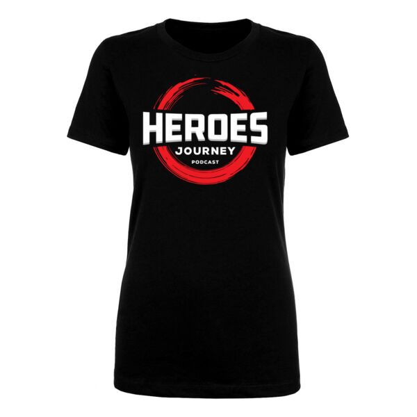 Heroes Journey Podcast - Women's Premium T-shirt - Black - BVDW2S Thumbnail