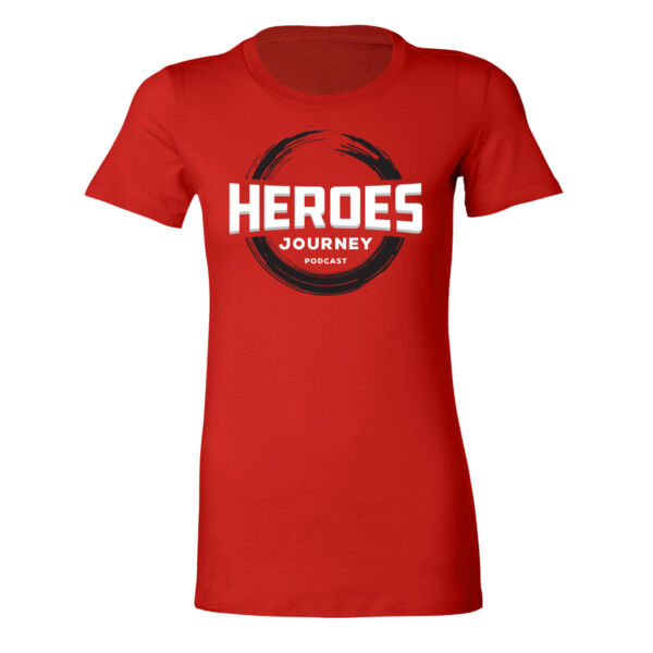 Heroes Journey Podcast - Women's Premium T-shirt - Red - 3DS1PQ Thumbnail